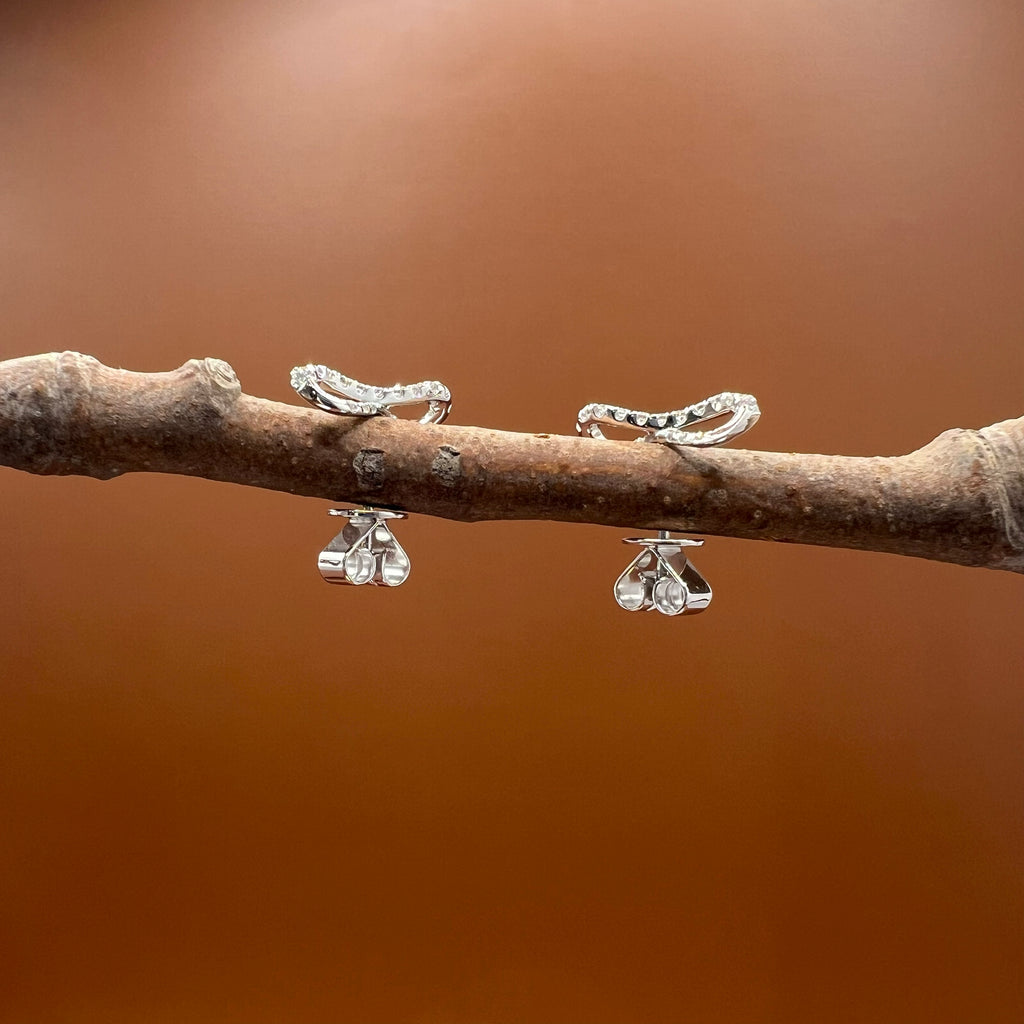Infinity Loop Diamond Studs