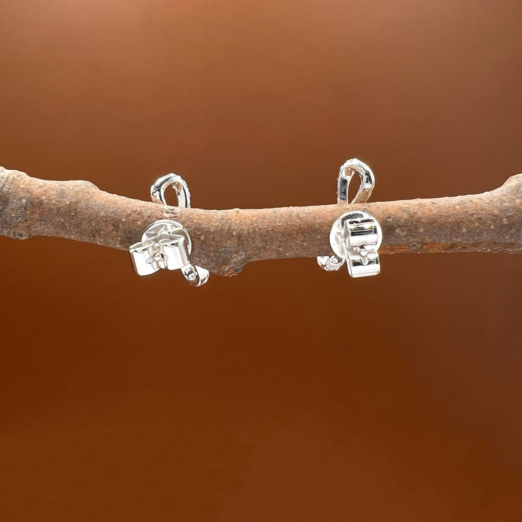 Infinity Loop Diamond Studs