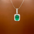 Classic Emerald Pendant