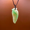 Natural Jade Pepper Necklace