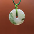 Natural Jade Lifesaver Necklace