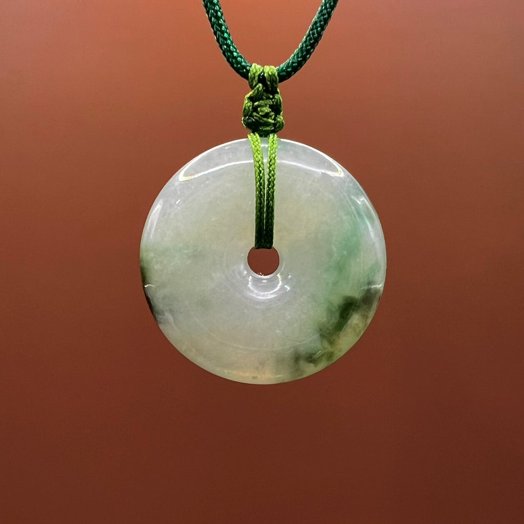 Natural Jade Lifesaver Necklace