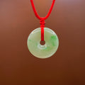 Natural Jade Lifesaver Necklace