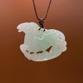 Natural Jade Horse Necklace