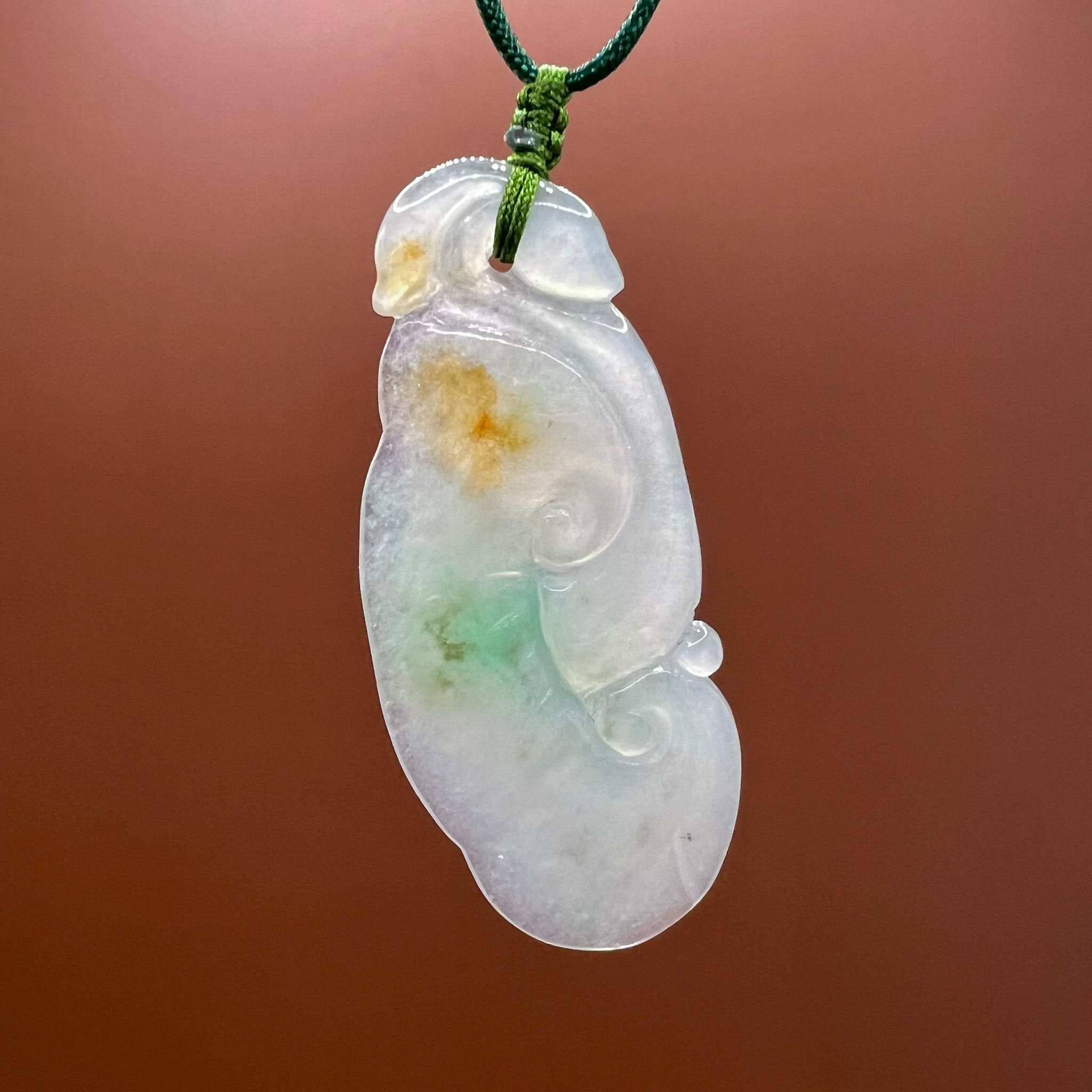 Natural Jade Ruyi Necklace