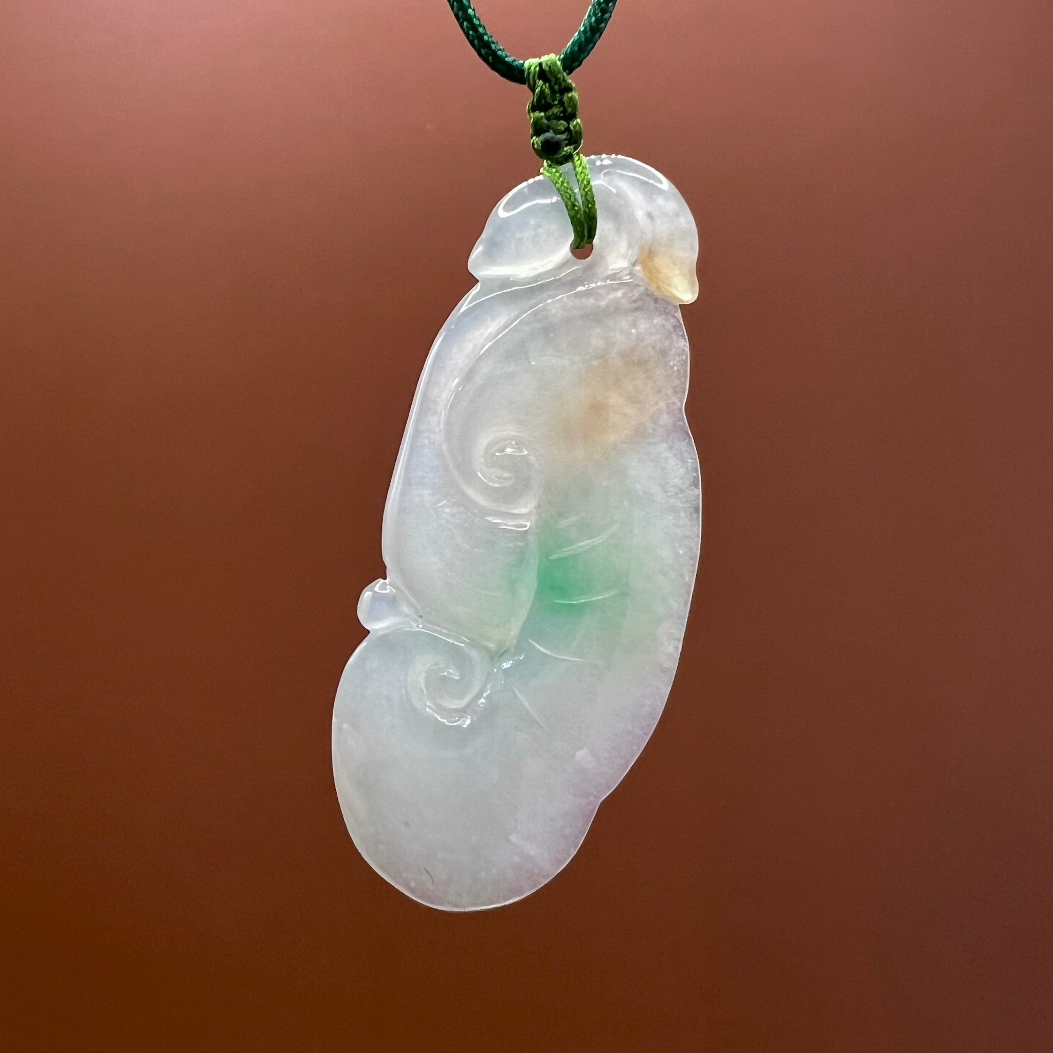 Natural Jade Ruyi Necklace