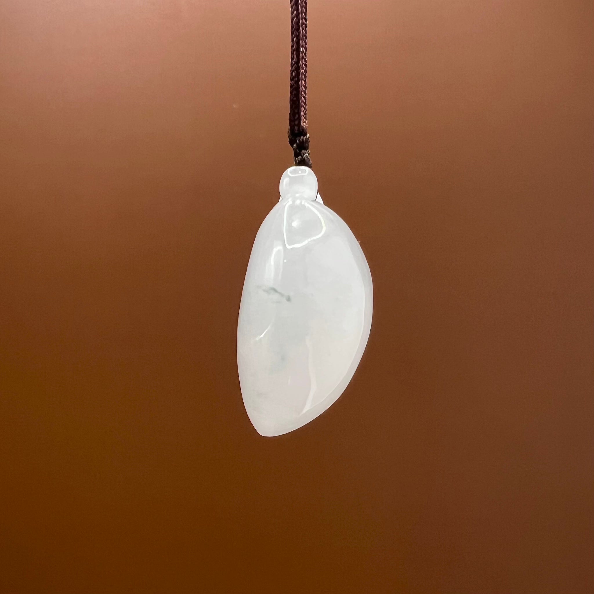 Natural Jade Peach Necklace