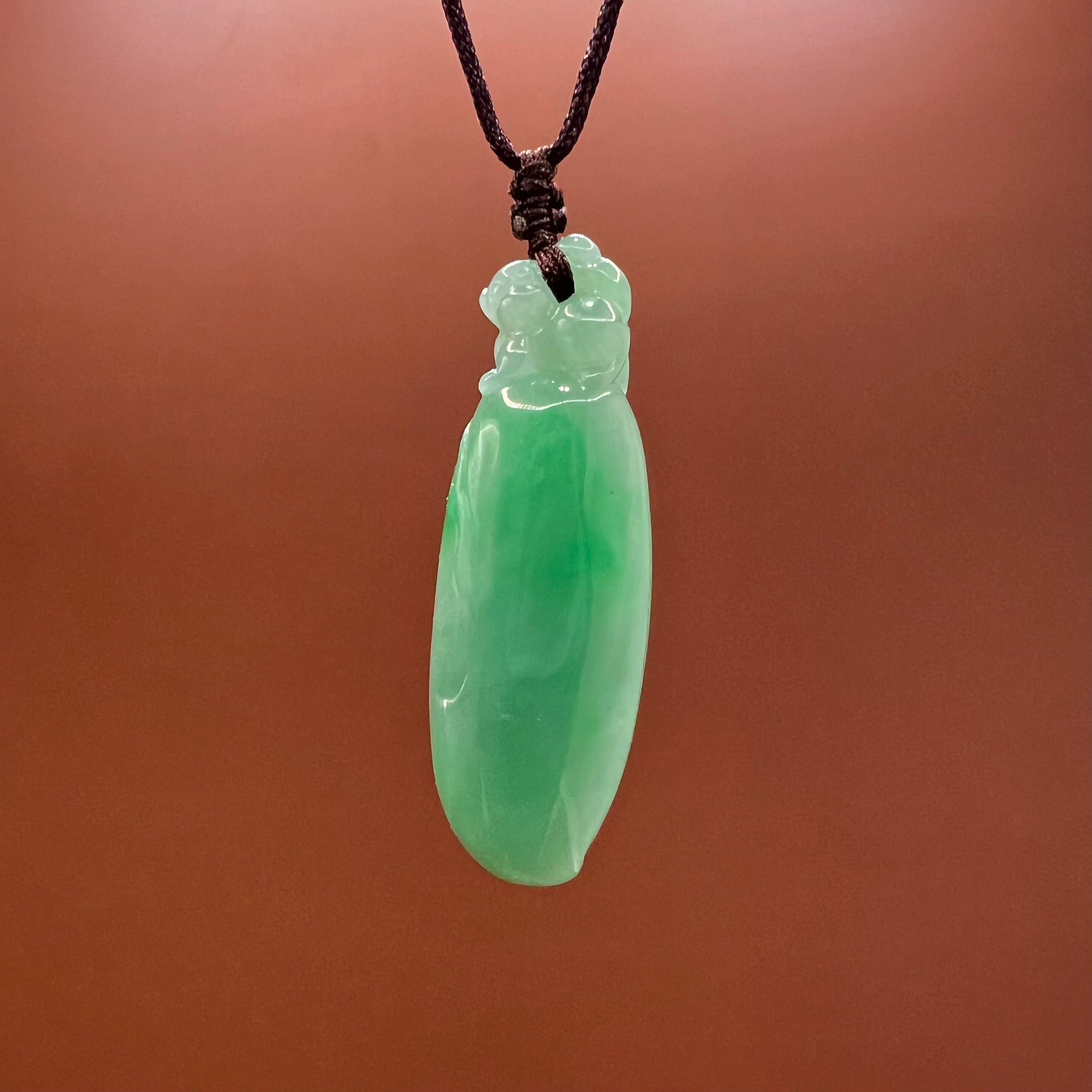 Natural Jade Fruit Necklace