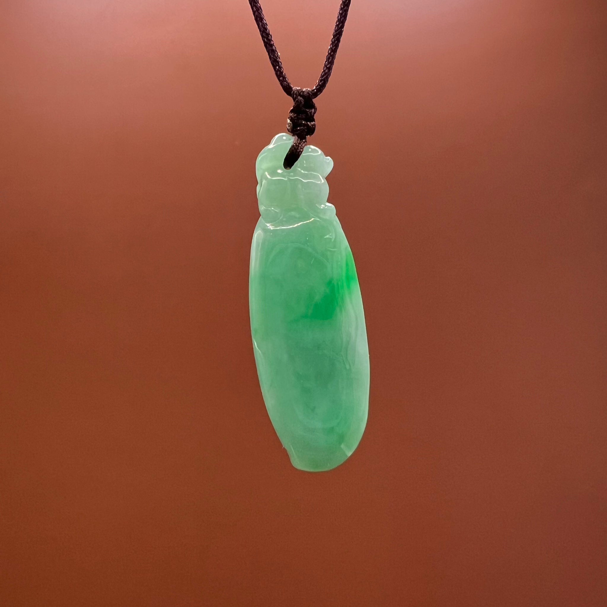 Natural Jade Fruit Necklace