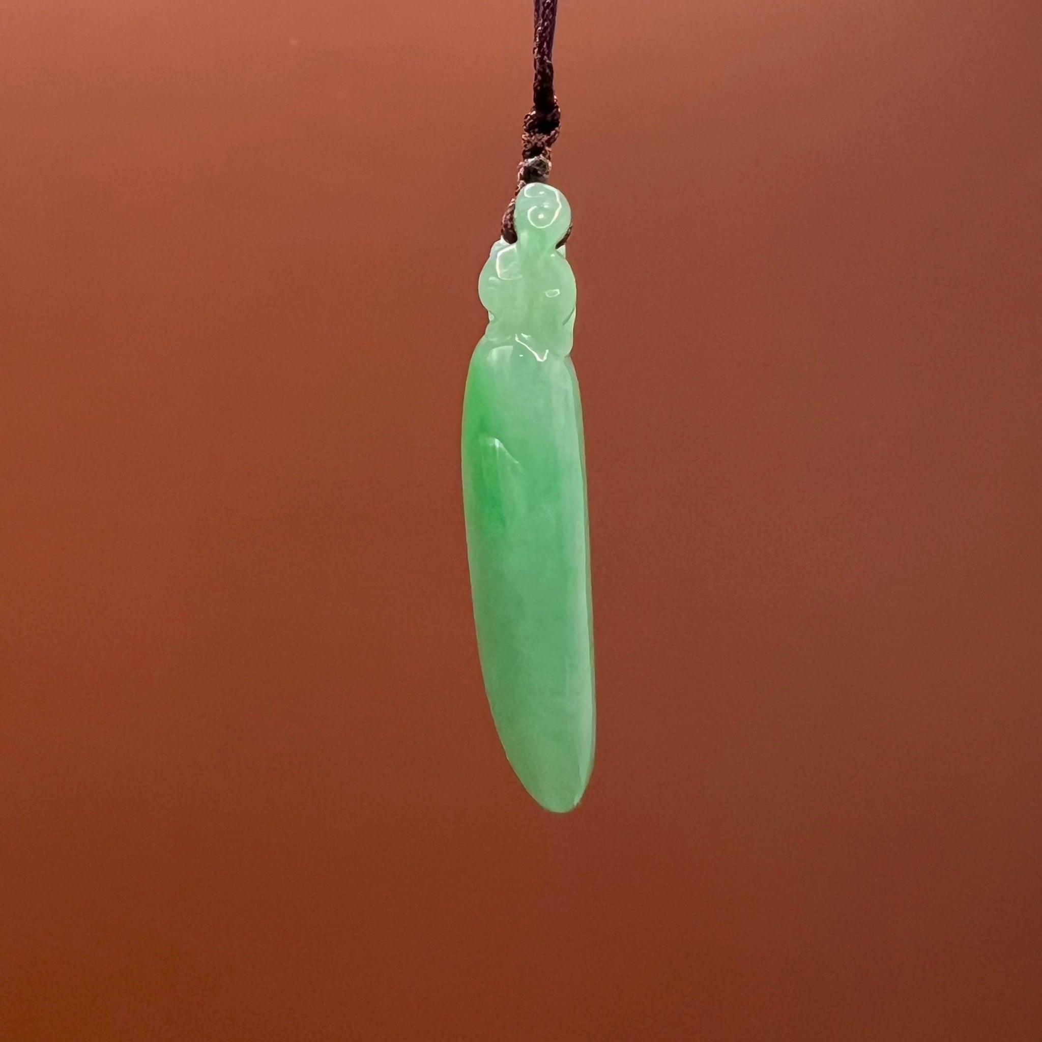 Natural Jade Fruit Necklace