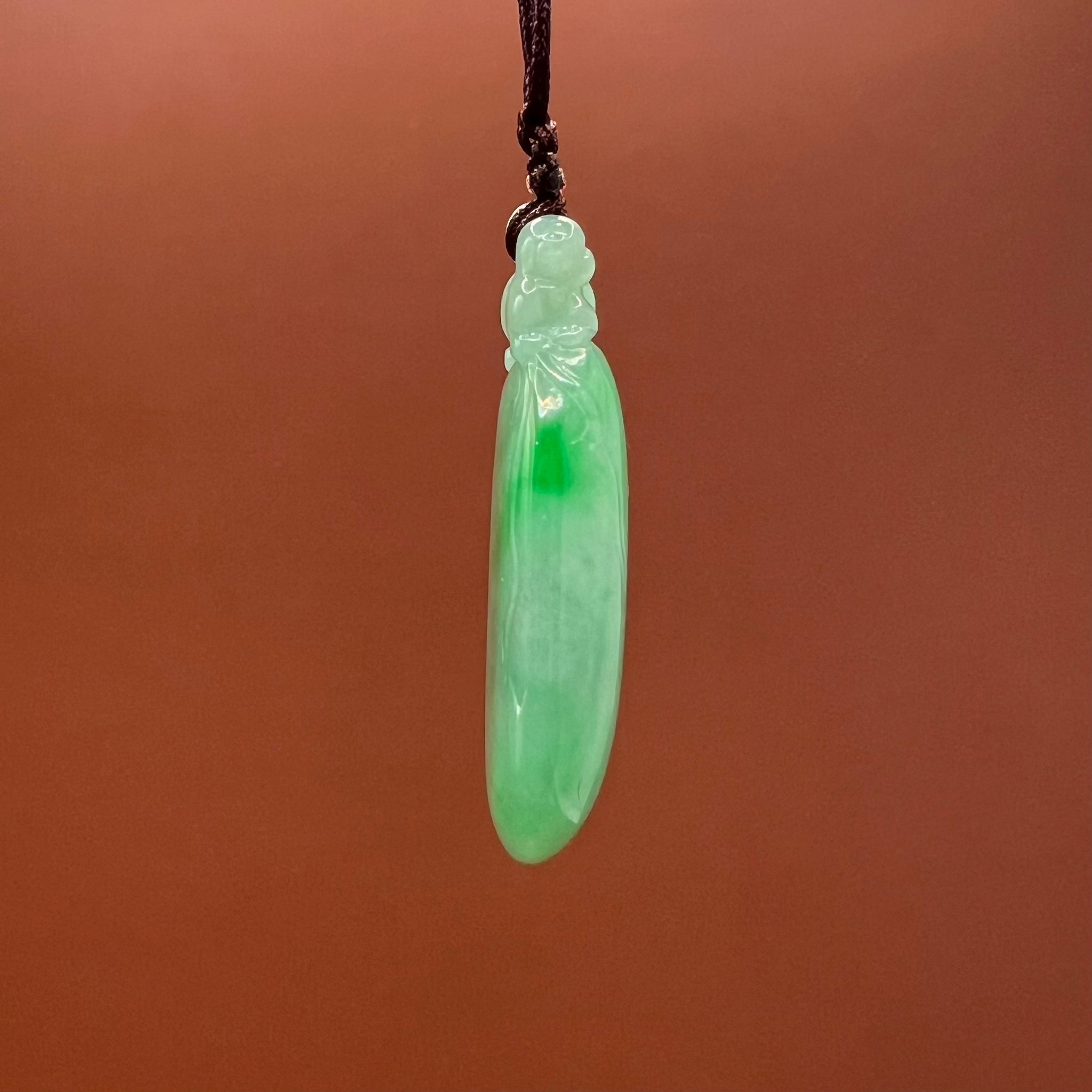 Natural Jade Fruit Necklace