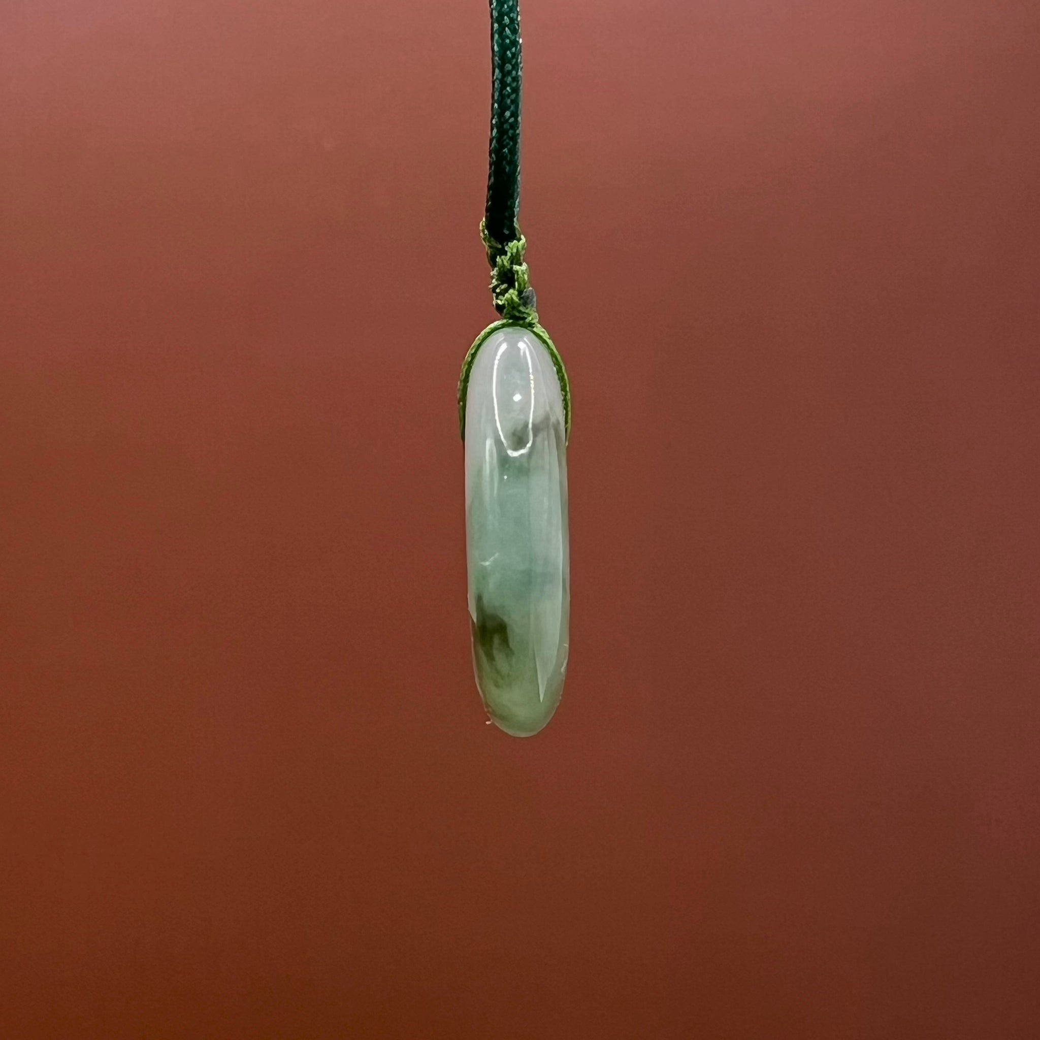 Natural Jade Lifesaver Necklace