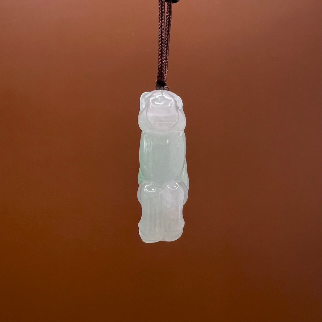 Natural Jade Horse Necklace
