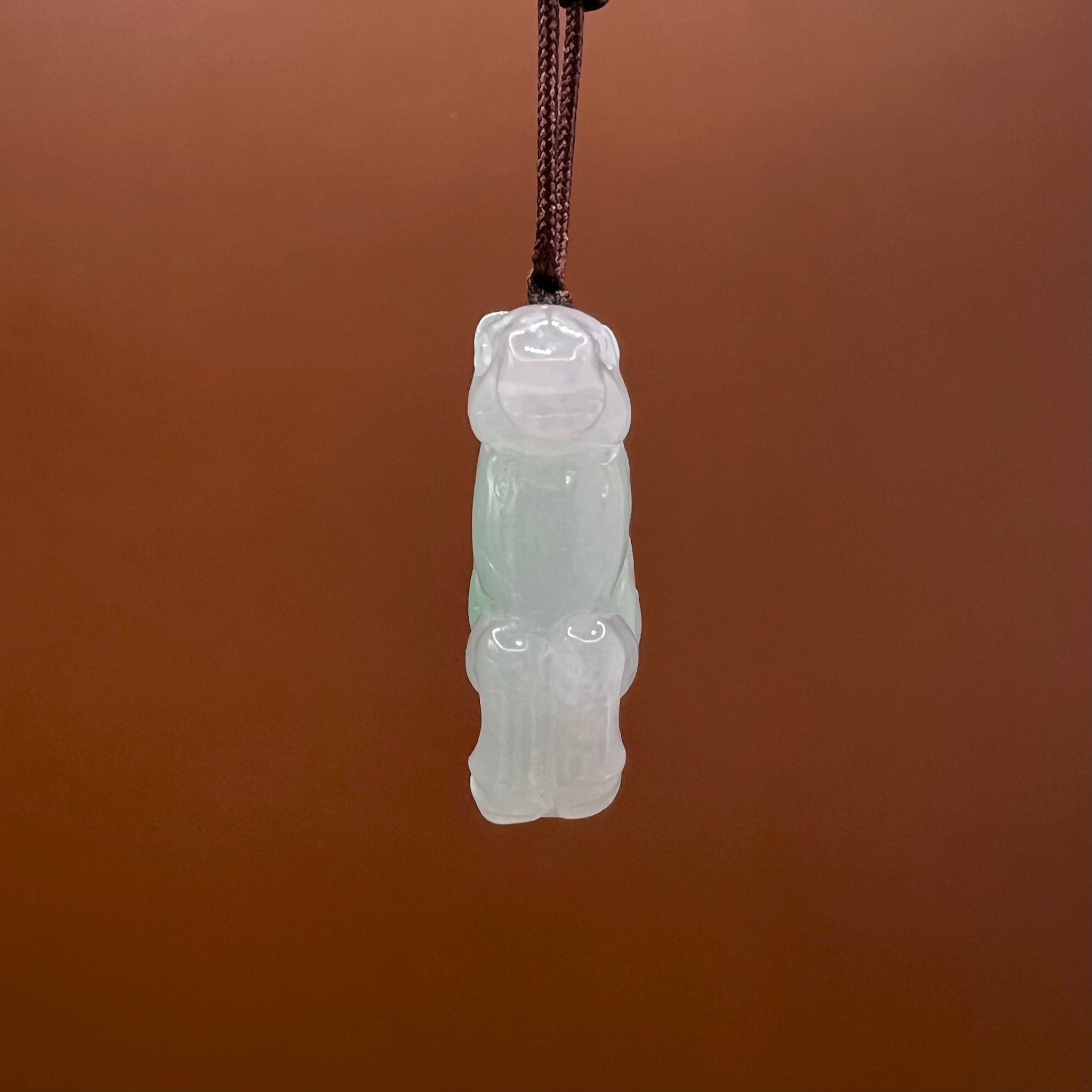 Natural Jade Horse Necklace