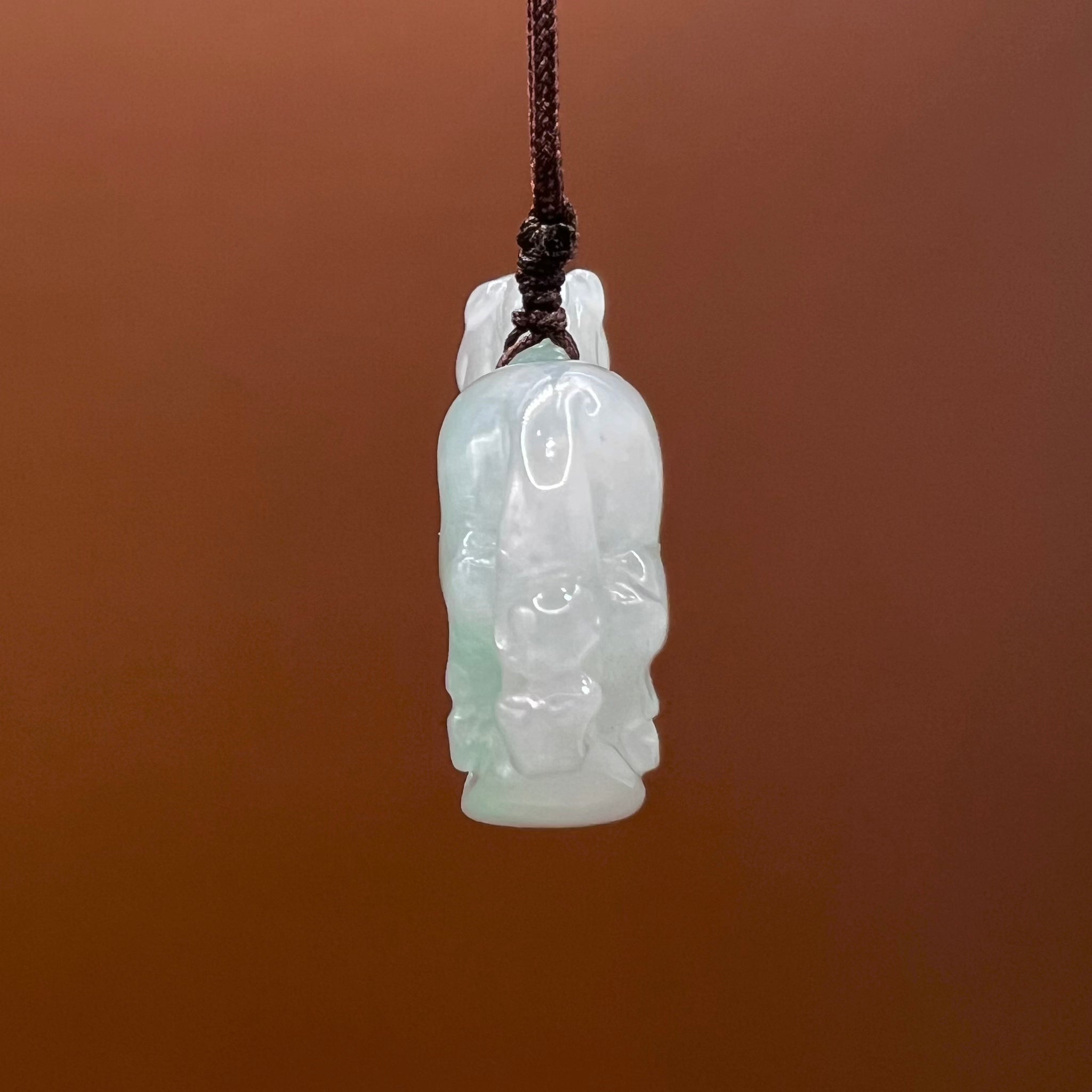 Natural Jade Horse Necklace