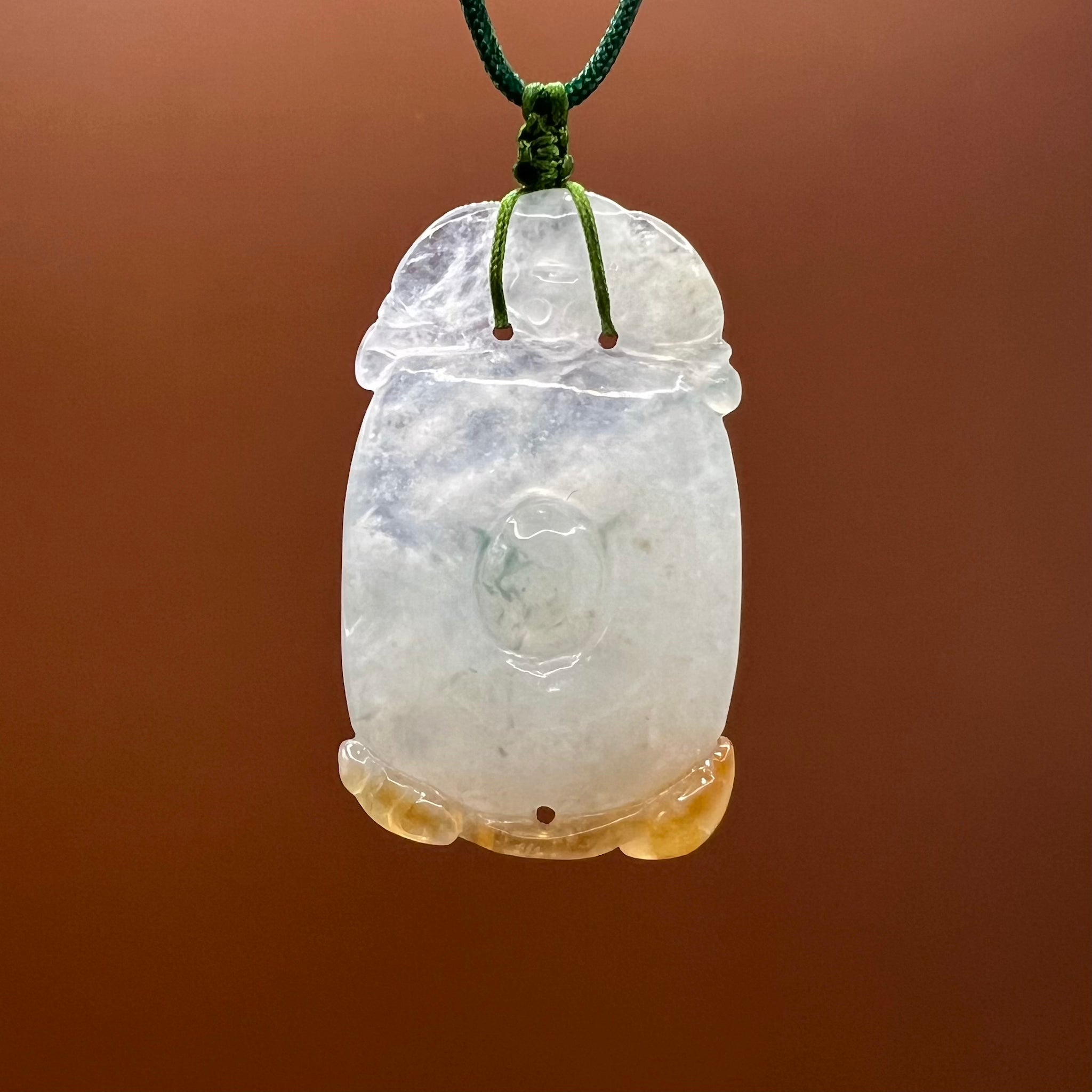 Natural Jade Carving Necklace