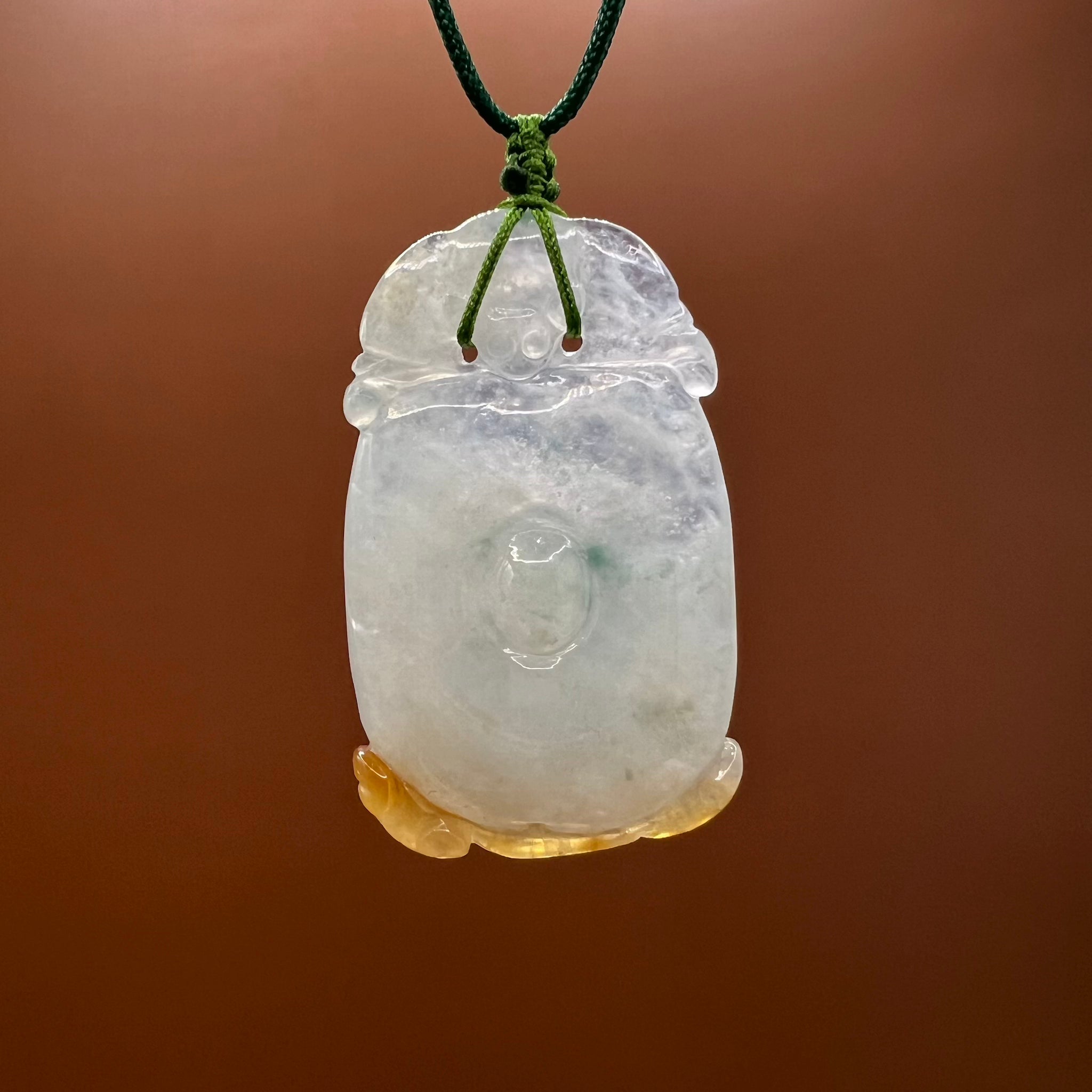 Natural Jade Carving Necklace