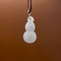Natural Jade Hulu Necklace