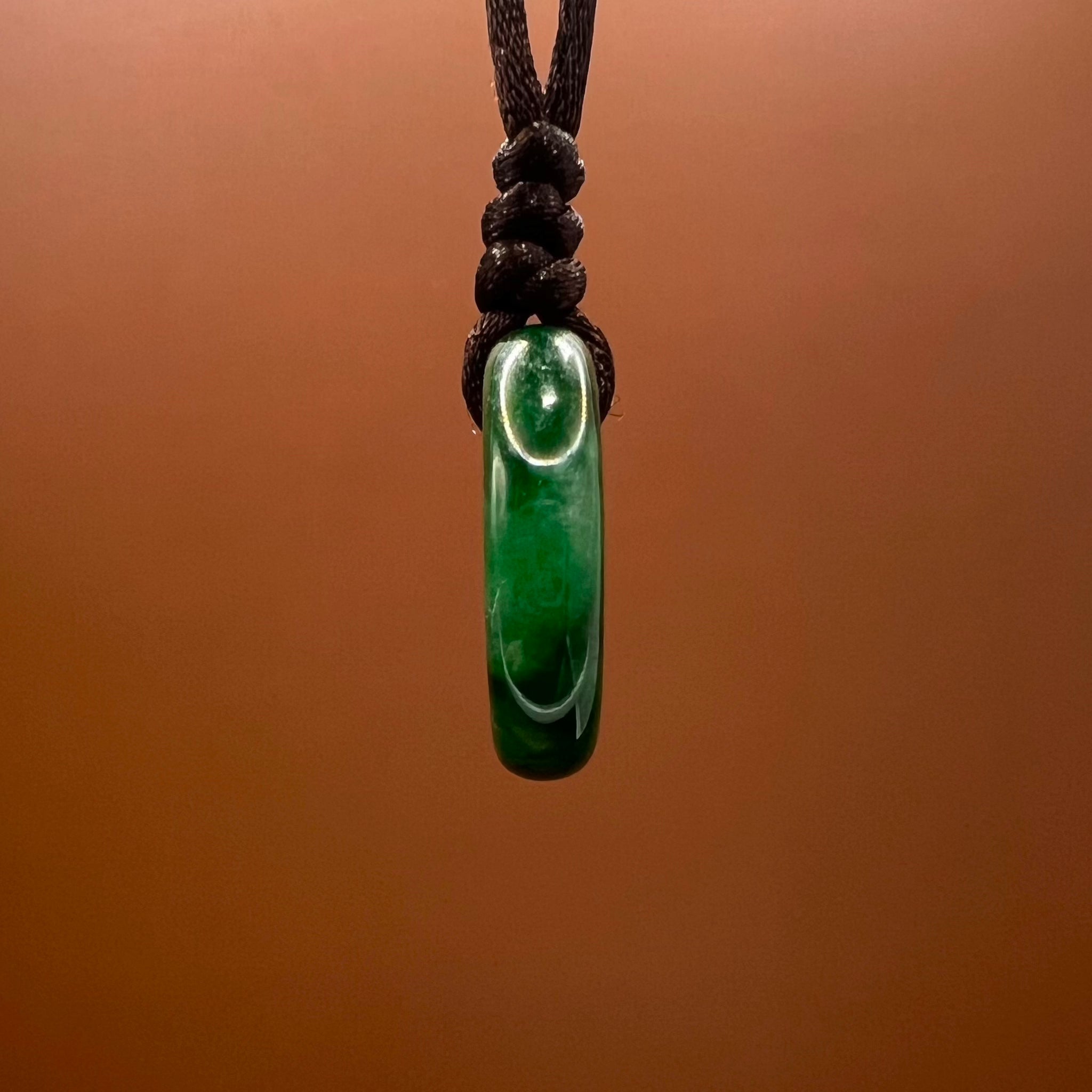 Natural Jade Lifesaver Necklace