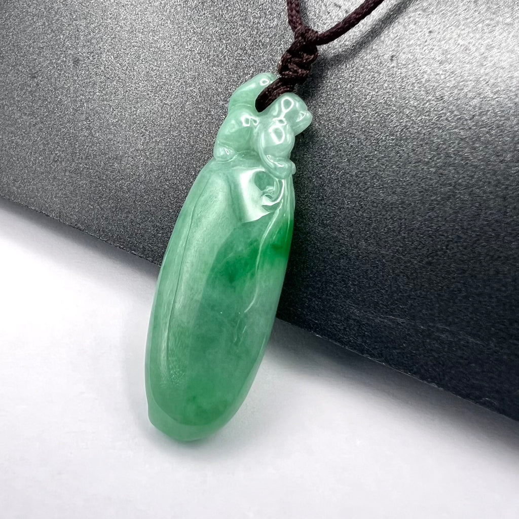 Natural Jade Fruit Necklace