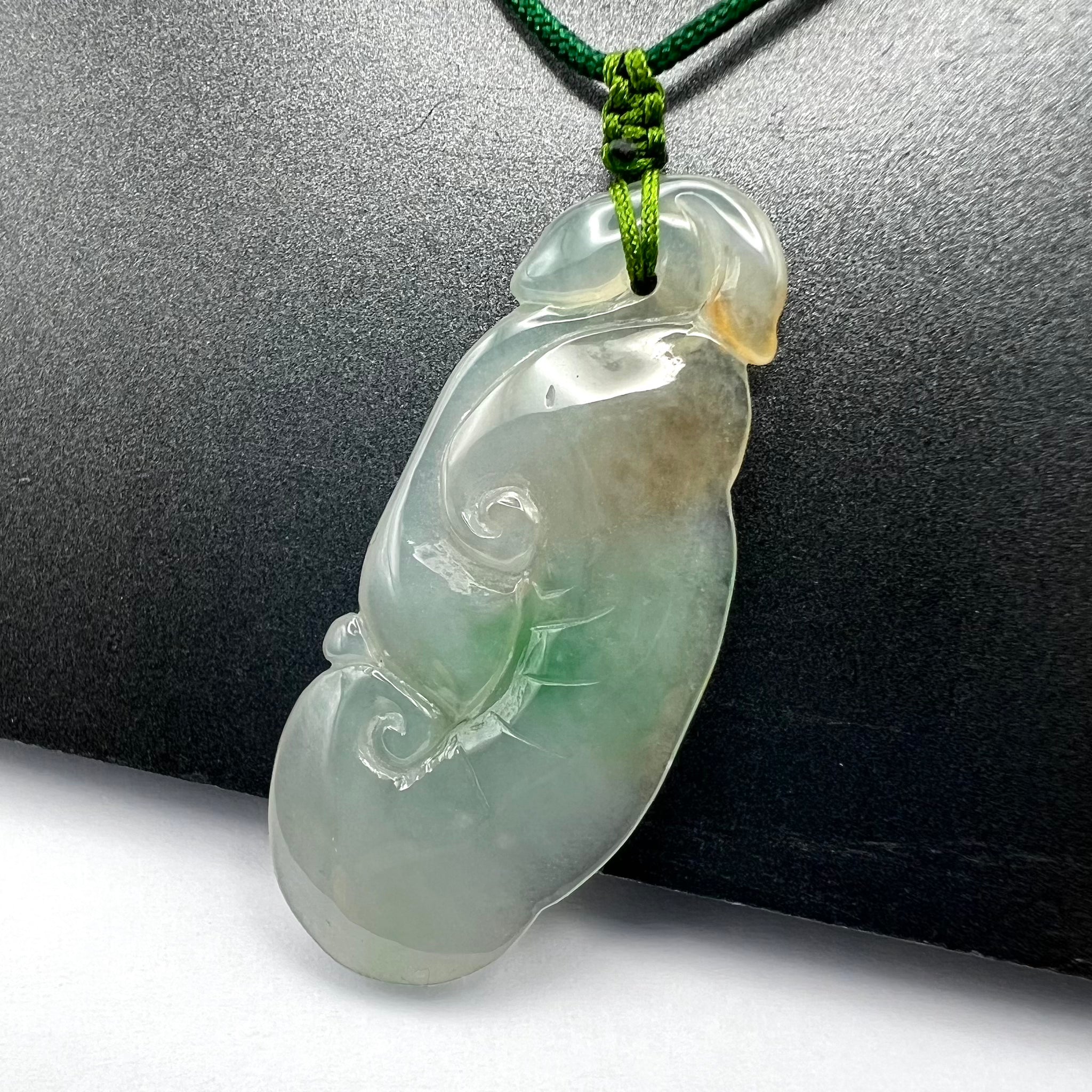 Natural Jade Ruyi Necklace