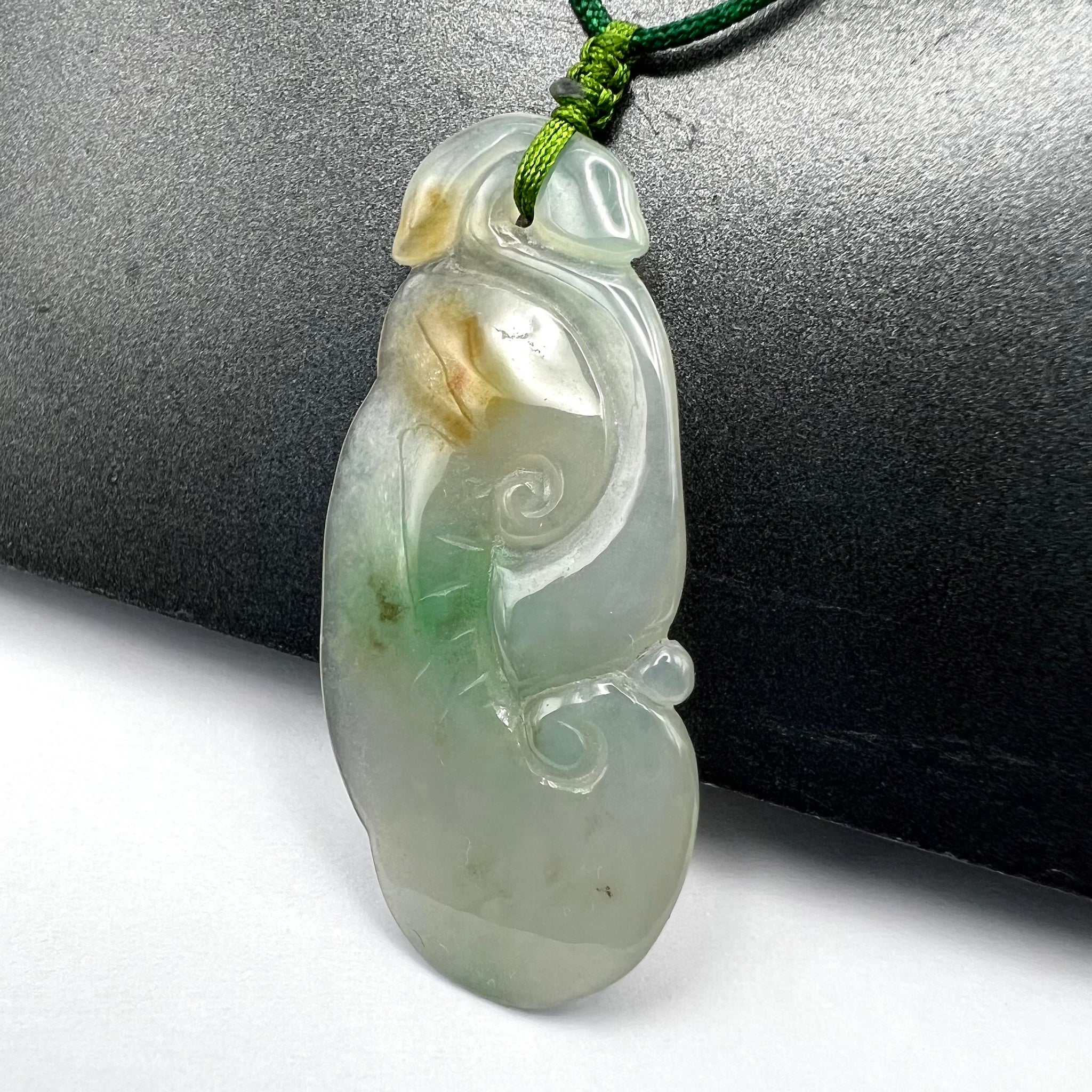 Natural Jade Ruyi Necklace