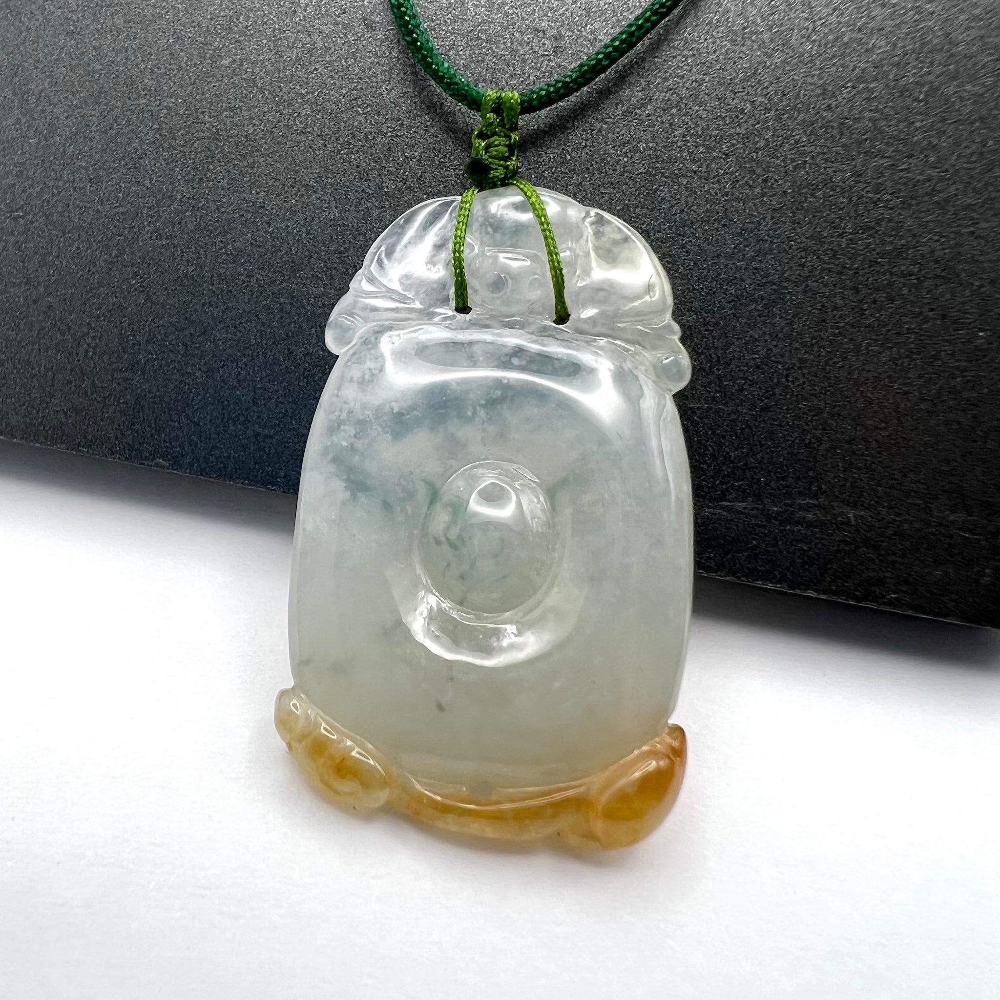 Natural Jade Carving Necklace