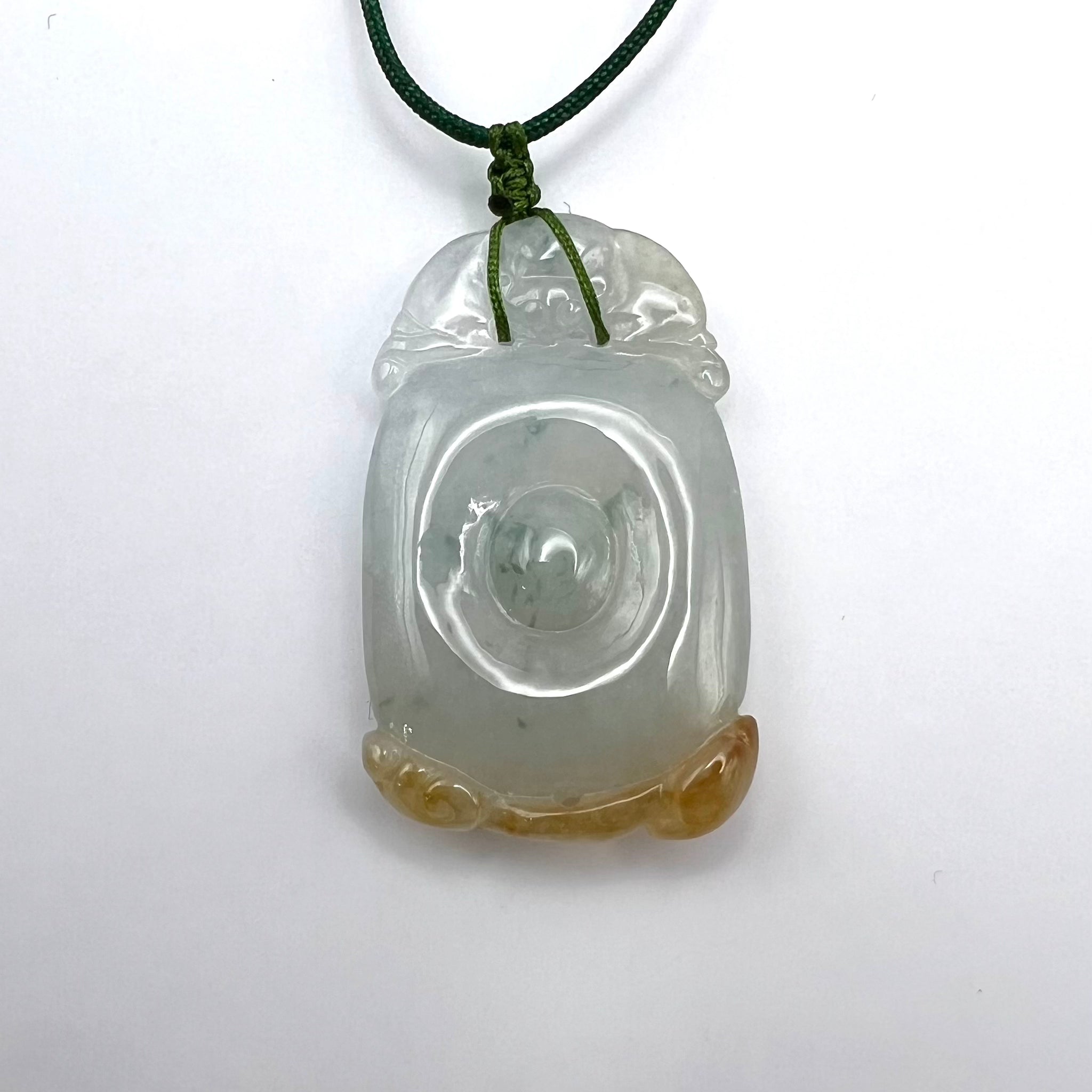 Natural Jade Carving Necklace