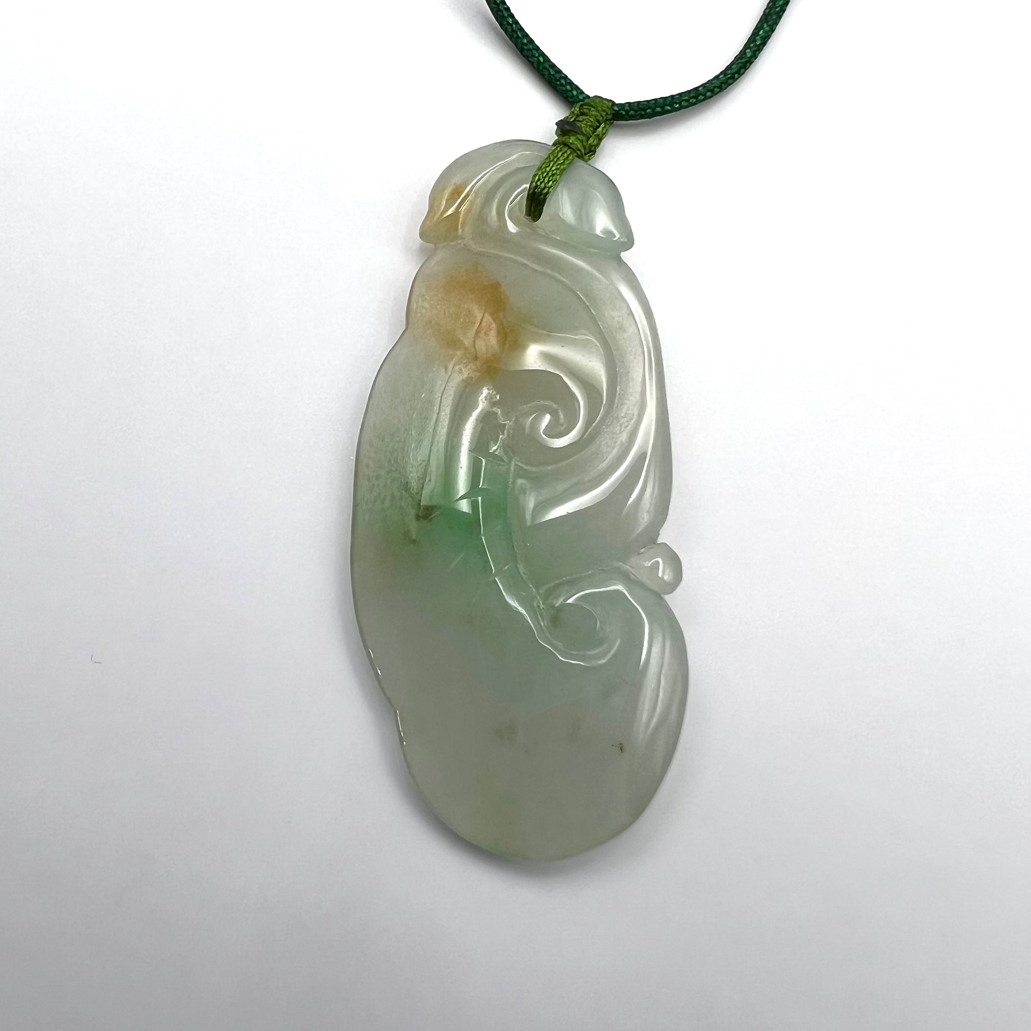 Natural Jade Ruyi Necklace