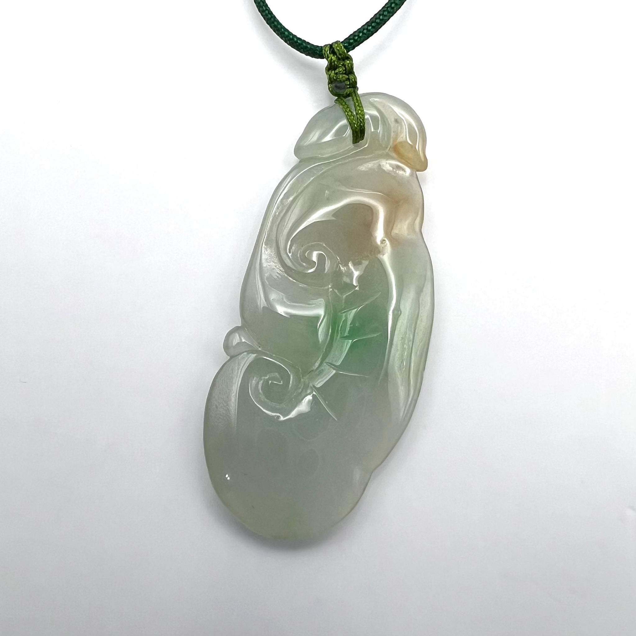 Natural Jade Ruyi Necklace