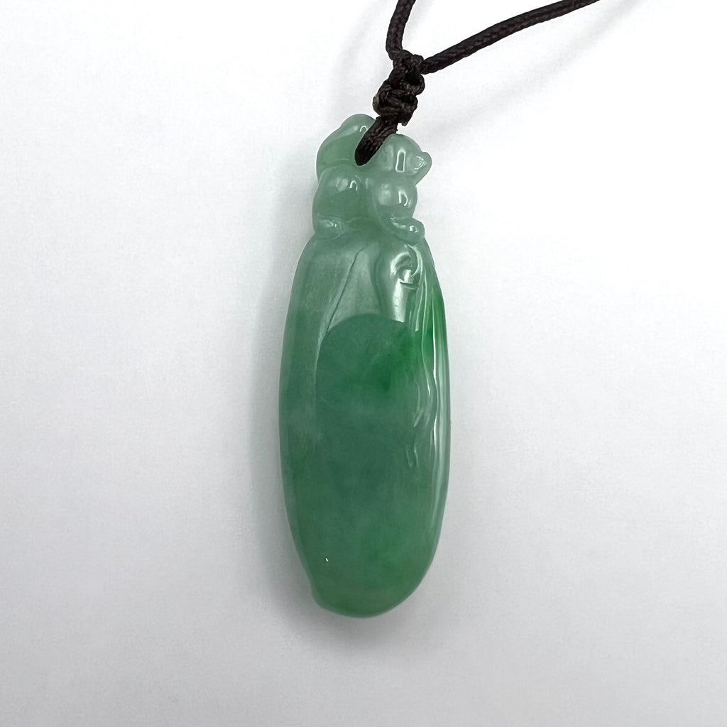 Natural Jade Fruit Necklace
