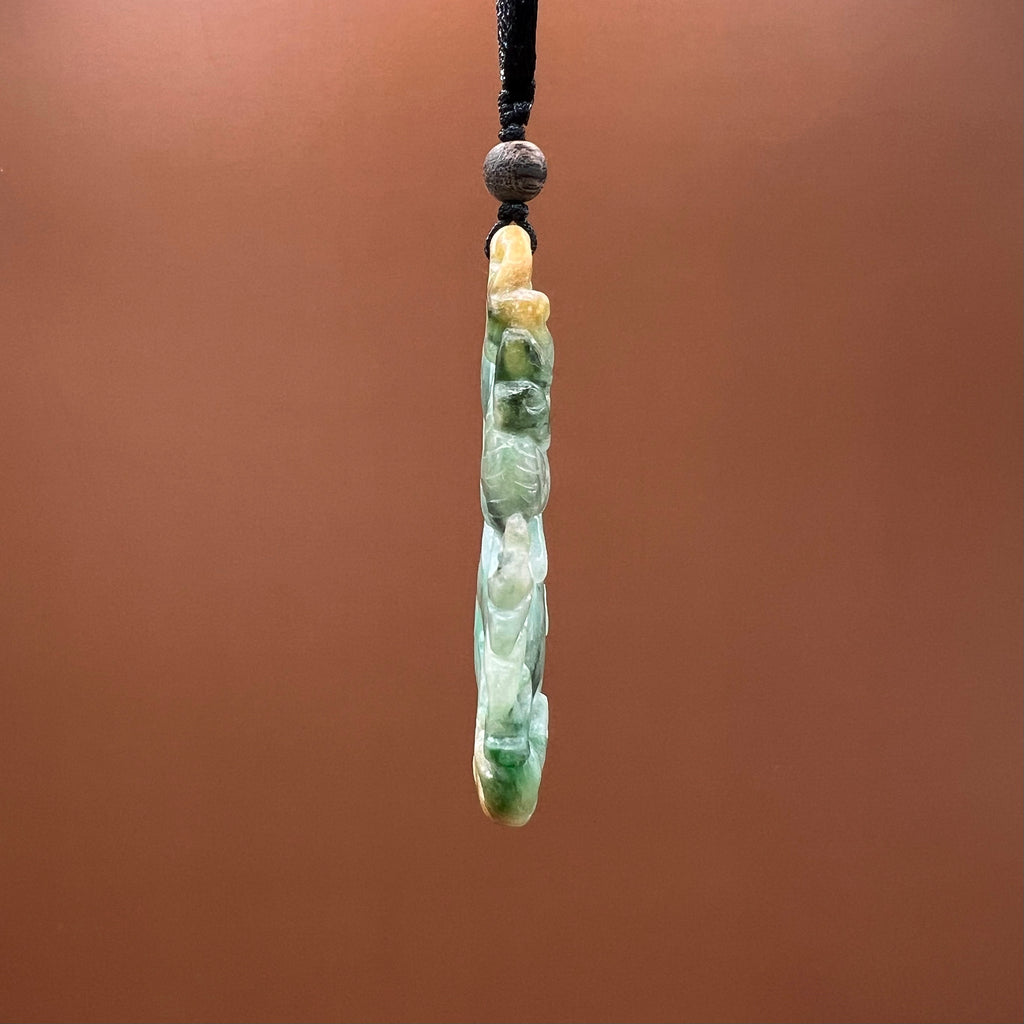 Fruitful Harvest Natural Jade Pendant