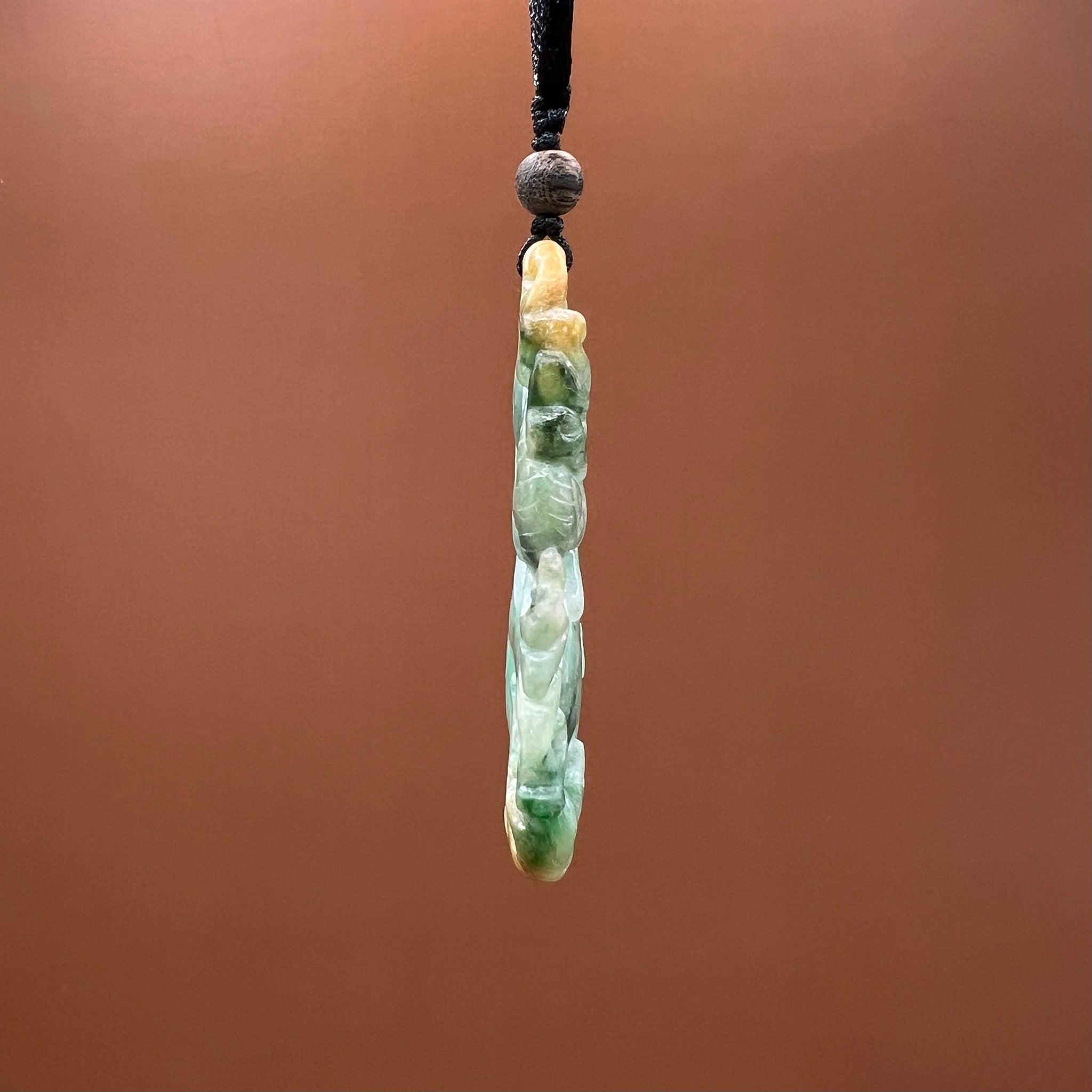 Fruitful Harvest Natural Jade Pendant